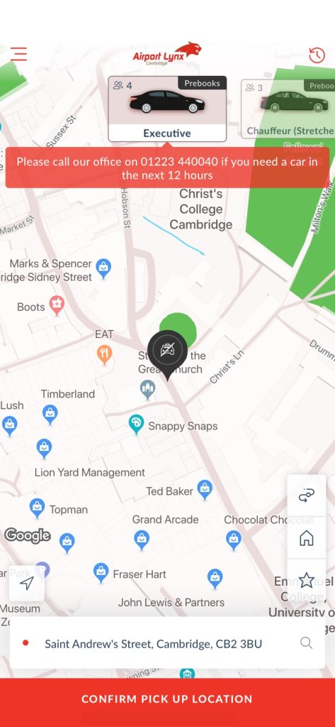 Convenient and Reliable Airport Transfers Taxi Service in Cambridge